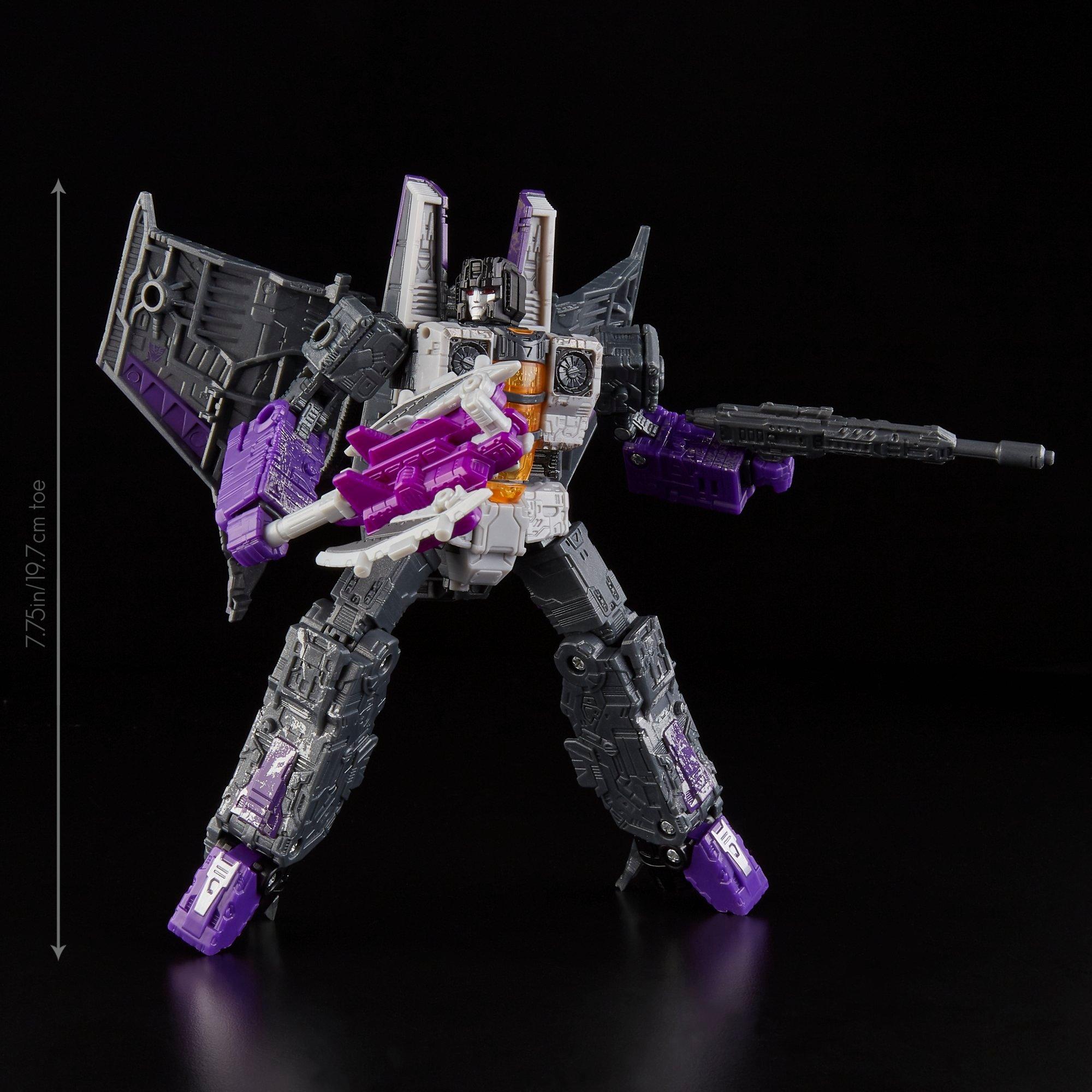 Transformers Toys Generations War for Cybertron Voyager WFC-S27 Decepticon Phantomstrike Squadron 4-Pack - Final Strike Figure Series: Part 2