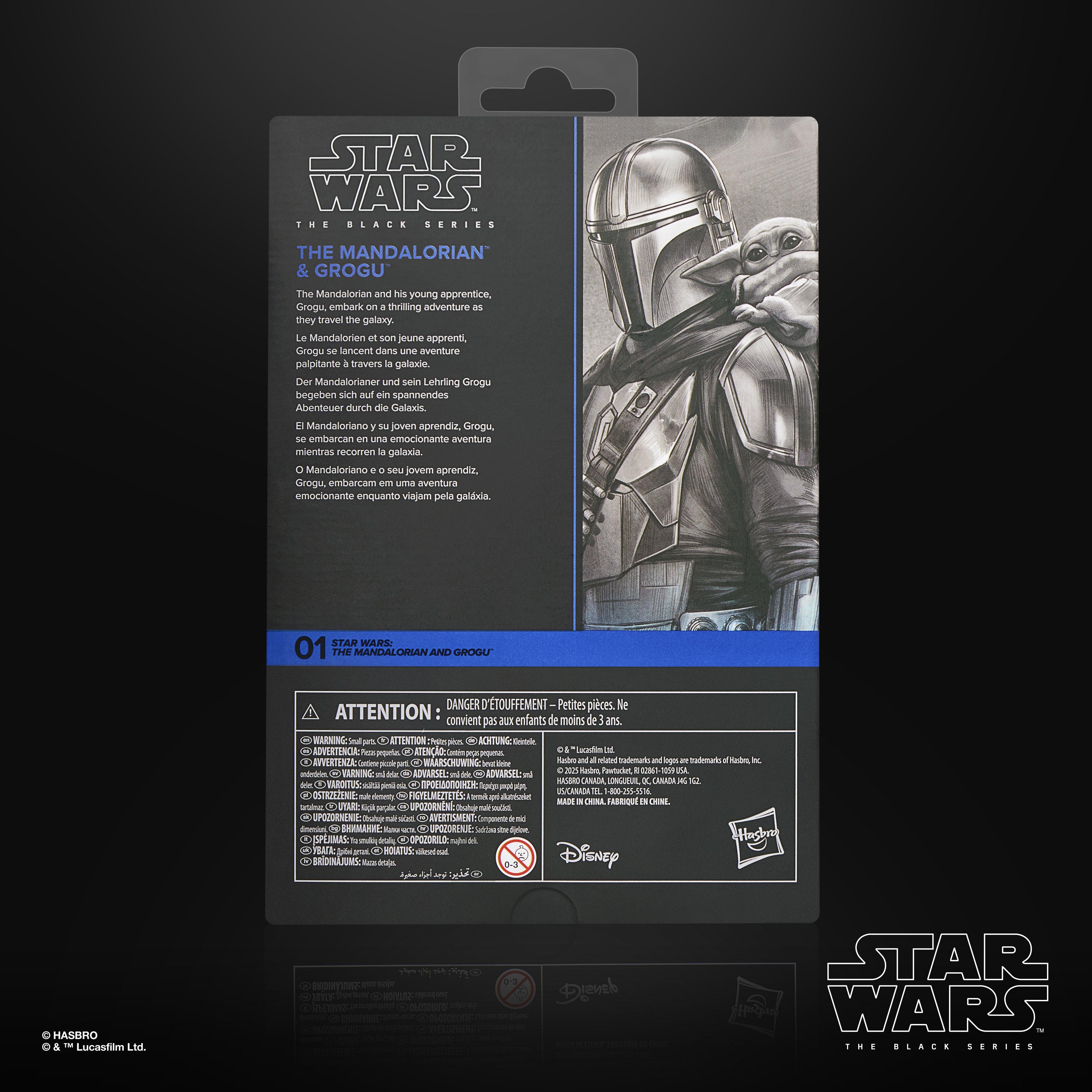 STAR WARS The Black Series The Mandalorian & Grogu