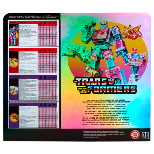 Transformers Jem and the Holograms Autobot Blaster & KP Glit, KP Sundor, and KP Rosanna
